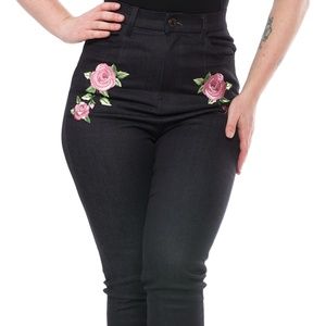 Collectif Becca Rose Jeans NWT 16